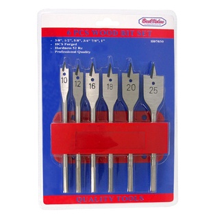 6PC WOOD BIT SET