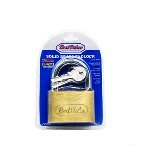 70mm REGULAR BRASS PADLOCK