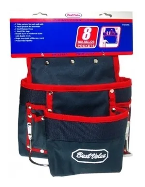 8 POCKET TOOL POUCH